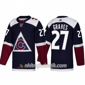 Män Ishockey Colorado Avalanche Tröja Ryan Graves 27 Alternate Adidas 2018-19 Authentic